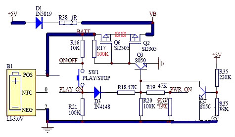 場效應管,電控開關(guān)